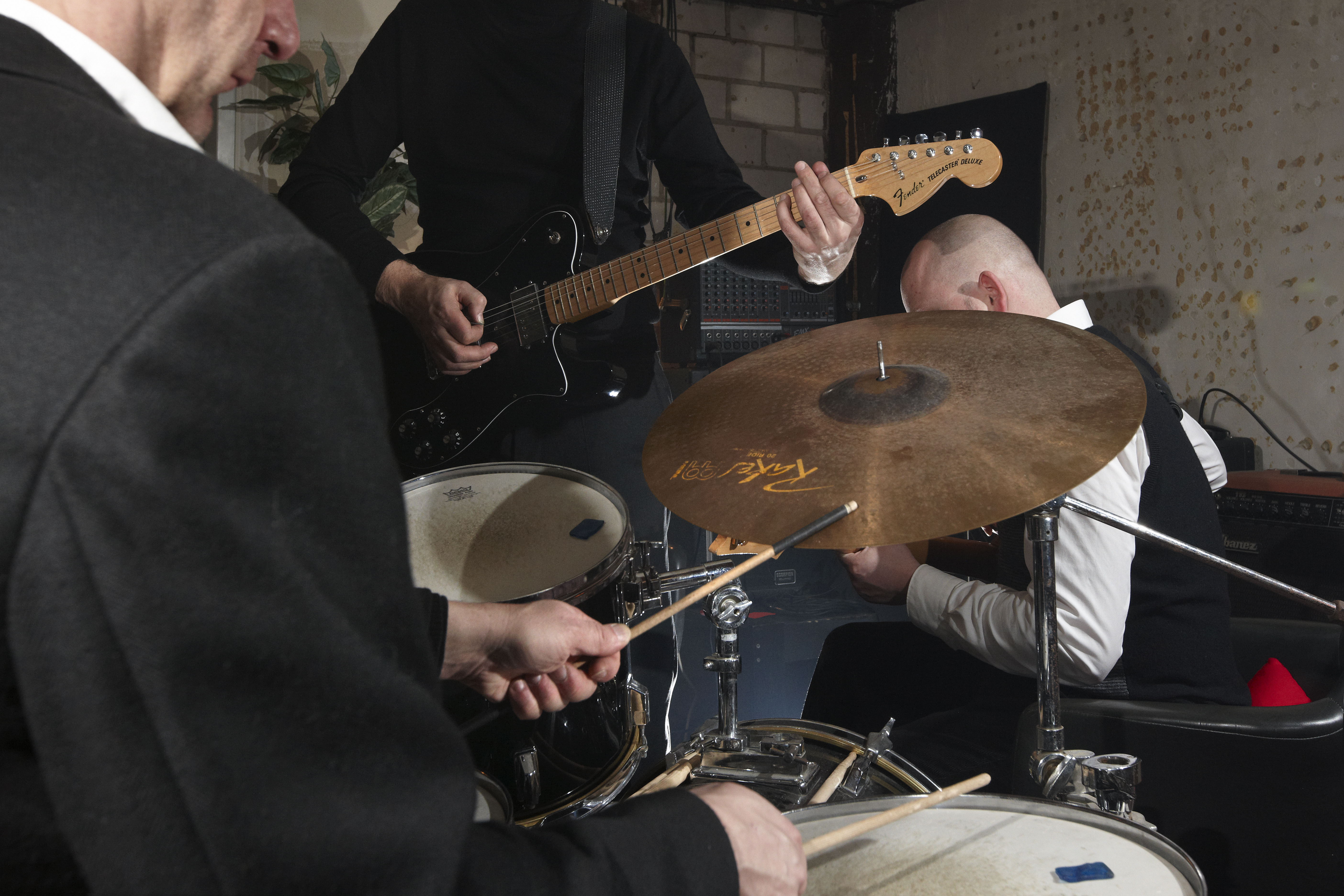 Von Korfs erstes Bandfoto in zweiter Besetzung